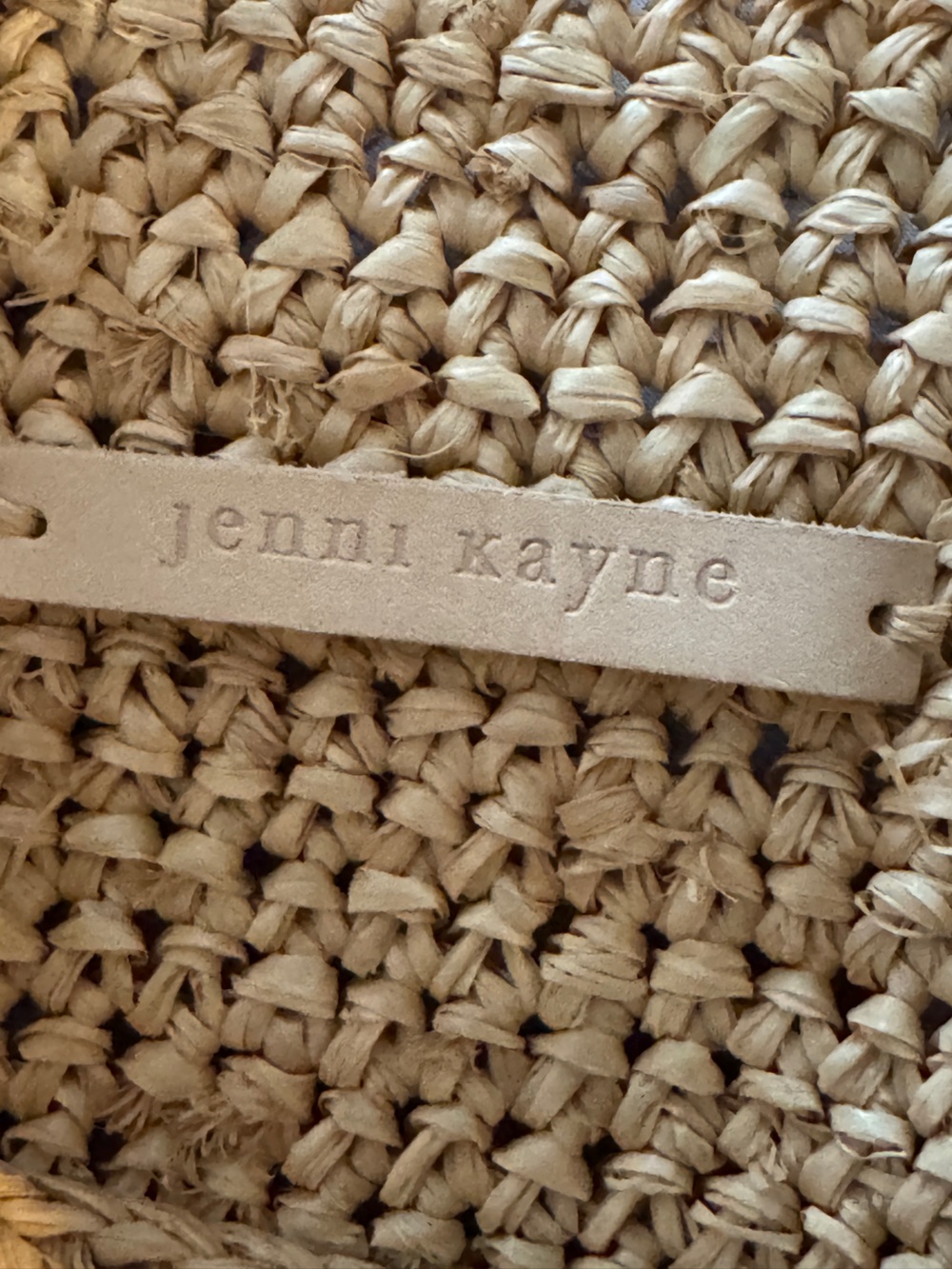 Jenni Kayne Raffia Crossbody Bag - Picture 4 of 8